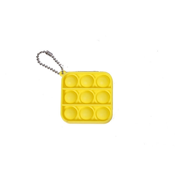 Square Push Pop Keychain - Square Push Pop Keychain - Image 2 of 7