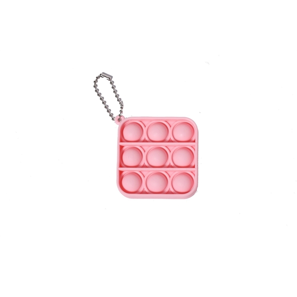 Square Push Pop Keychain - Square Push Pop Keychain - Image 4 of 7