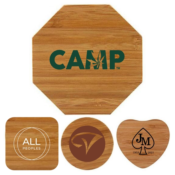 Bamboo Qi Wireless Charging Pad - Bamboo Qi Wireless Charging Pad - Image 0 of 8