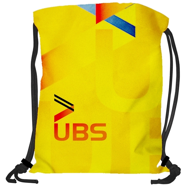 Super Double Sided Sublimated Drawstring Backpack - Super Double Sided Sublimated Drawstring Backpack - Image 7 of 23
