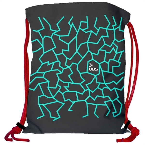 Super Double Sided Sublimated Drawstring Backpack - Super Double Sided Sublimated Drawstring Backpack - Image 18 of 23