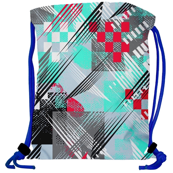 Super Double Sided Sublimated Drawstring Backpack - Super Double Sided Sublimated Drawstring Backpack - Image 22 of 23