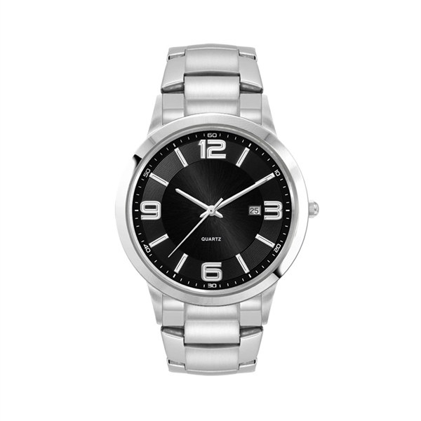 Men's Silver Stainless Steel Case Watch Men's Silver Stai... - Men's Silver Stainless Steel Case Watch Men's Silver Stai... - Image 0 of 1
