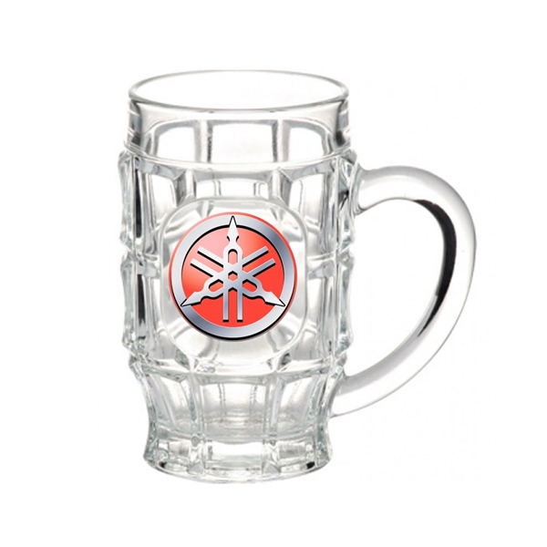 17.75 oz. Hamburgo Beer Tankards Glass Mugs - 17.75 oz. Hamburgo Beer Tankards Glass Mugs - Image 1 of 1