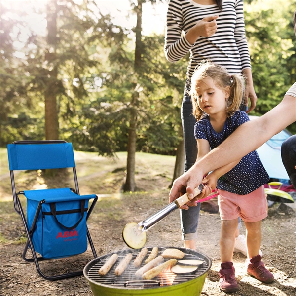 Portable Folding Chair with Storage Pouch - 600D - Portable Folding Chair with Storage Pouch - 600D - Image 3 of 3