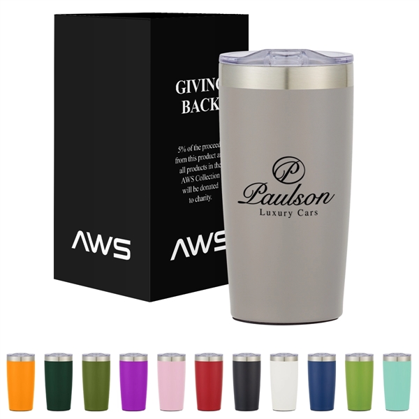Aws 20 Oz. Two-Tone Himalayan Tumbler - Aws 20 Oz. Two-Tone Himalayan Tumbler - Image 0 of 9