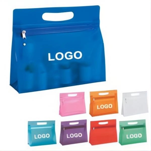 PVC Zip Pouch,Cosmetic Tote ,make up bag - PVC Zip Pouch,Cosmetic Tote ,make up bag - Image 0 of 6