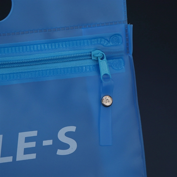 PVC Zip Pouch,Cosmetic Tote ,make up bag - PVC Zip Pouch,Cosmetic Tote ,make up bag - Image 3 of 6