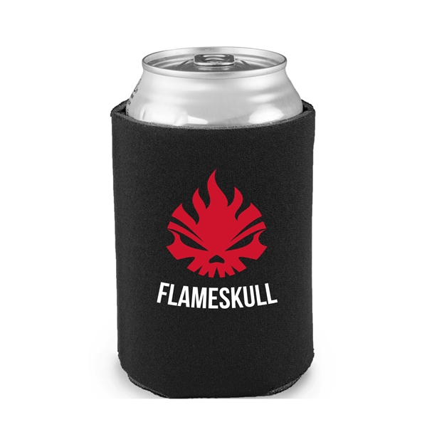 Collapsible 4mm Can Cooler w/ 2 Color Imprint - Collapsible 4mm Can Cooler w/ 2 Color Imprint - Image 0 of 28