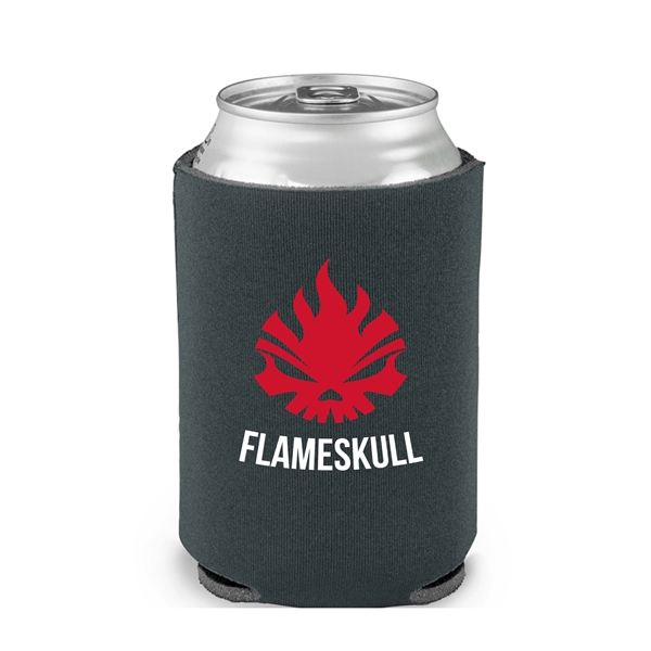 Collapsible 4mm Can Cooler w/ 2 Color Imprint - Collapsible 4mm Can Cooler w/ 2 Color Imprint - Image 5 of 28