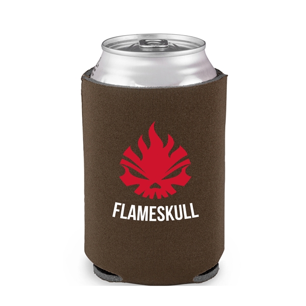 Collapsible 4mm Can Cooler w/ 2 Color Imprint - Collapsible 4mm Can Cooler w/ 2 Color Imprint - Image 6 of 28