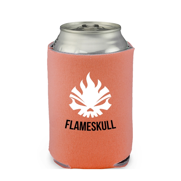 Collapsible 4mm Can Cooler w/ 2 Color Imprint - Collapsible 4mm Can Cooler w/ 2 Color Imprint - Image 7 of 28