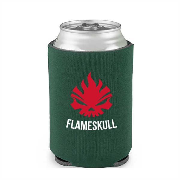 Collapsible 4mm Can Cooler w/ 2 Color Imprint - Collapsible 4mm Can Cooler w/ 2 Color Imprint - Image 8 of 28