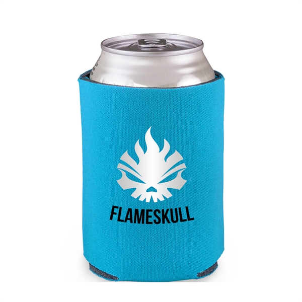 Collapsible 4mm Can Cooler w/ 2 Color Imprint - Collapsible 4mm Can Cooler w/ 2 Color Imprint - Image 16 of 28