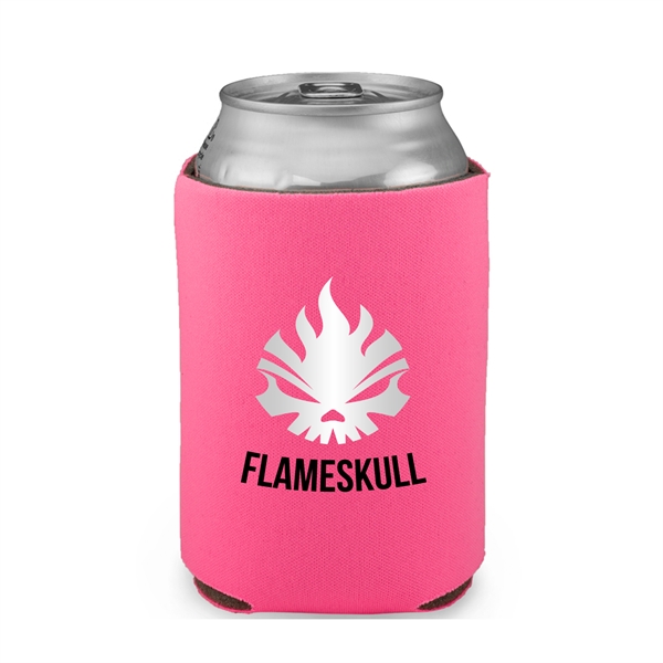 Collapsible 4mm Can Cooler w/ 2 Color Imprint - Collapsible 4mm Can Cooler w/ 2 Color Imprint - Image 18 of 28