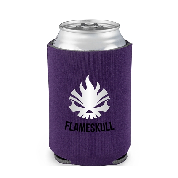 Collapsible 4mm Can Cooler w/ 2 Color Imprint - Collapsible 4mm Can Cooler w/ 2 Color Imprint - Image 20 of 28