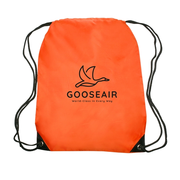 VENTURE Drawstring Backpacks w/ 1 Color Imprint - VENTURE Drawstring Backpacks w/ 1 Color Imprint - Image 18 of 30