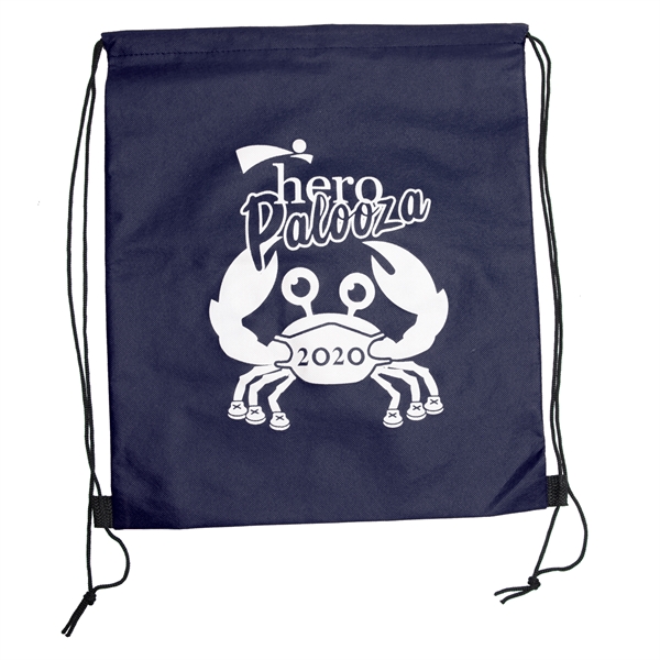 WANDERLUST Non-Woven Drawstring Backpacks w/ 1 Color Imprint - WANDERLUST Non-Woven Drawstring Backpacks w/ 1 Color Imprint - Image 5 of 11