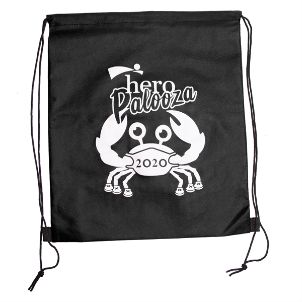 WANDERLUST Non-Woven Drawstring Backpacks w/ 1 Color Imprint - WANDERLUST Non-Woven Drawstring Backpacks w/ 1 Color Imprint - Image 9 of 11