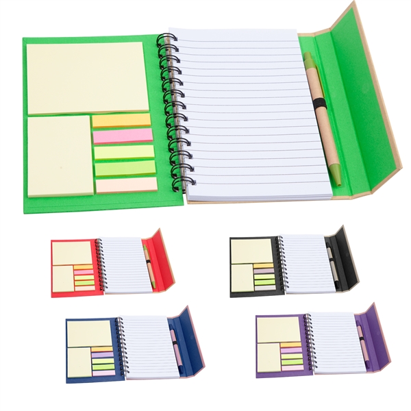 Eco-Friendly Dual Toned Notebook (2 Colors) - Eco-Friendly Dual Toned Notebook (2 Colors) - Image 0 of 10