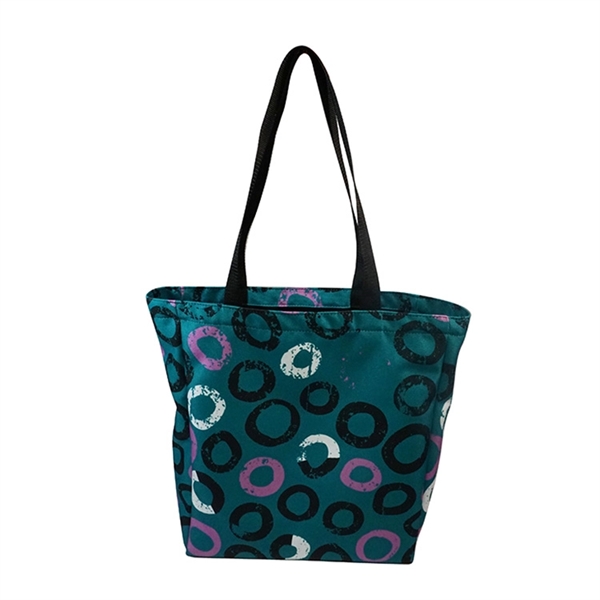 Colored Liner Medium Full Side Gusset Tote - Colored Liner Medium Full Side Gusset Tote - Image 5 of 6