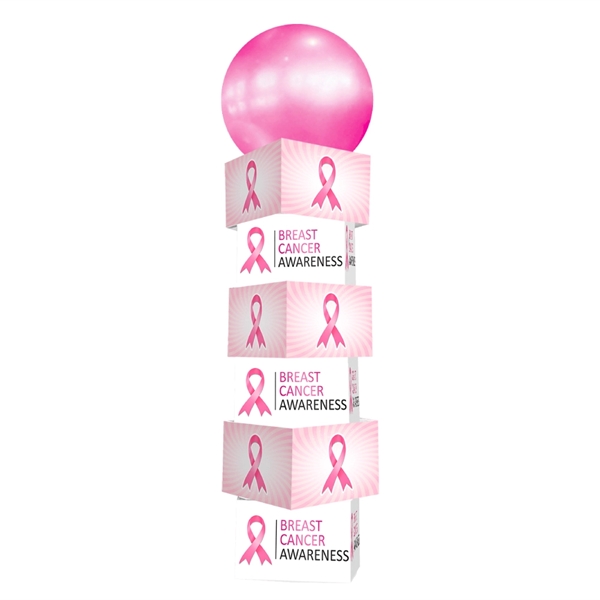 PermaShine® Printed Balloon Tower - PermaShine® Printed Balloon Tower - Image 5 of 7