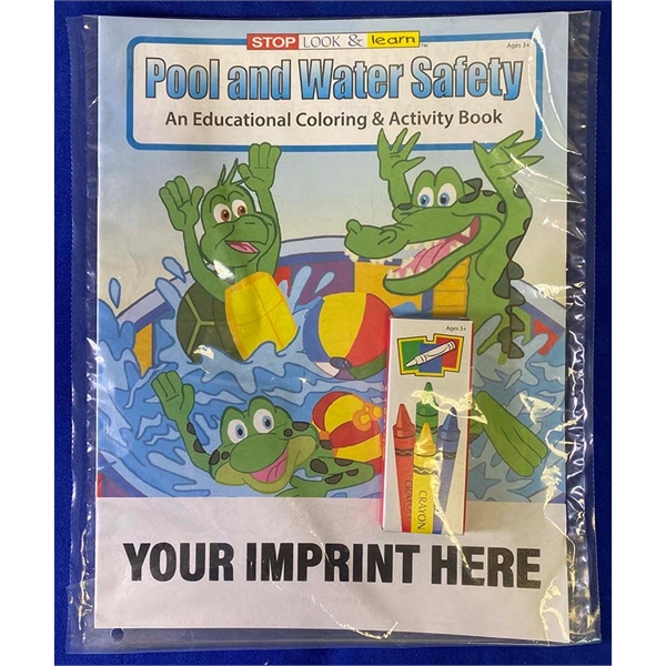 Pool and Water Safety Coloring Book Fun Pack - Pool and Water Safety Coloring Book Fun Pack - Image 0 of 3