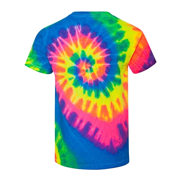 Dyenomite Youth Rainbow Cut-Spiral Tie-Dyed T-Shirt - Dyenomite Youth Rainbow Cut-Spiral Tie-Dyed T-Shirt - Image 17 of 20