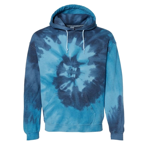 Dyenomite Youth Multi-Color Swirl Hooded Tie-Dyed Sweatshirt - Dyenomite Youth Multi-Color Swirl Hooded Tie-Dyed Sweatshirt - Image 15 of 47