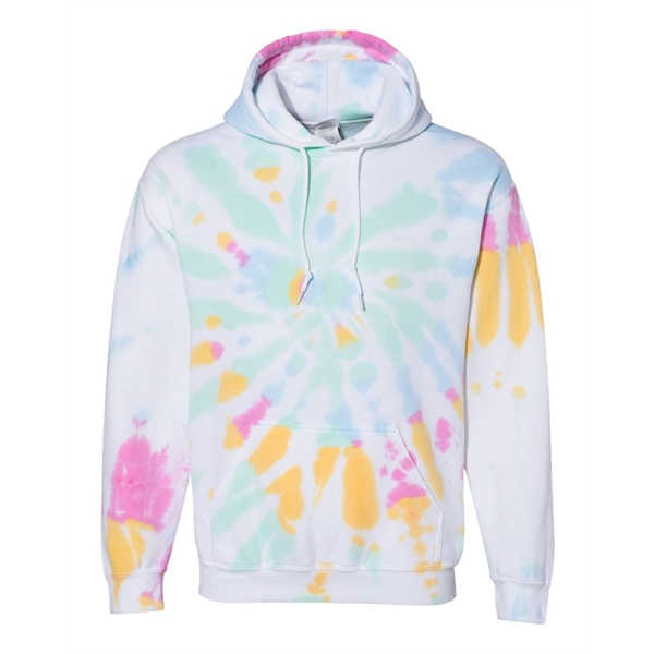 Dyenomite Youth Multi-Color Swirl Hooded Tie-Dyed Sweatshirt - Dyenomite Youth Multi-Color Swirl Hooded Tie-Dyed Sweatshirt - Image 26 of 47