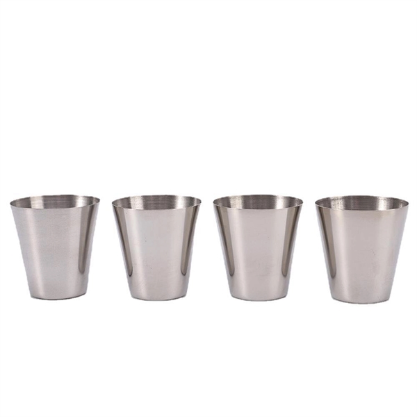 2 Oz Small Stainless Steel Shot Glass Tasting Cup - 2 Oz Small Stainless Steel Shot Glass Tasting Cup - Image 1 of 9