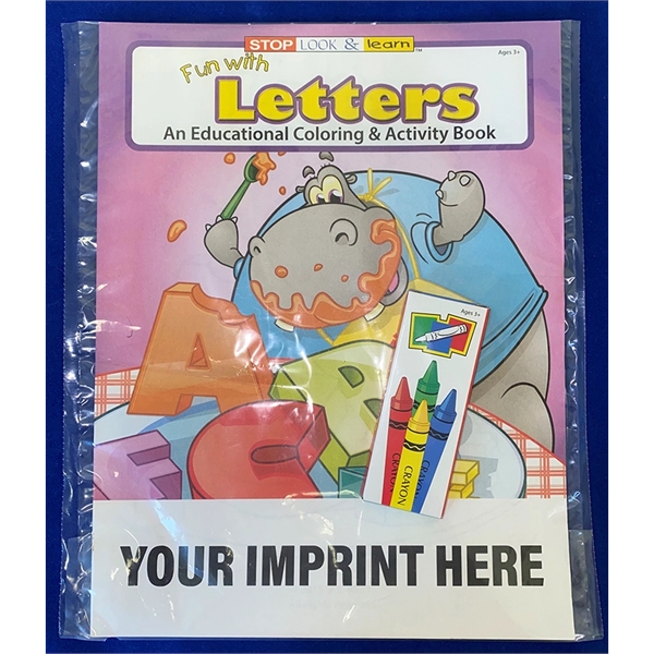 Fun with Letters Coloring Book Fun-Pack