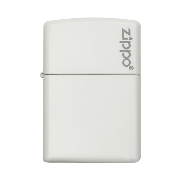 Zippo Classic Lighter w/ Logo - Zippo Classic Lighter w/ Logo - Image 1 of 6