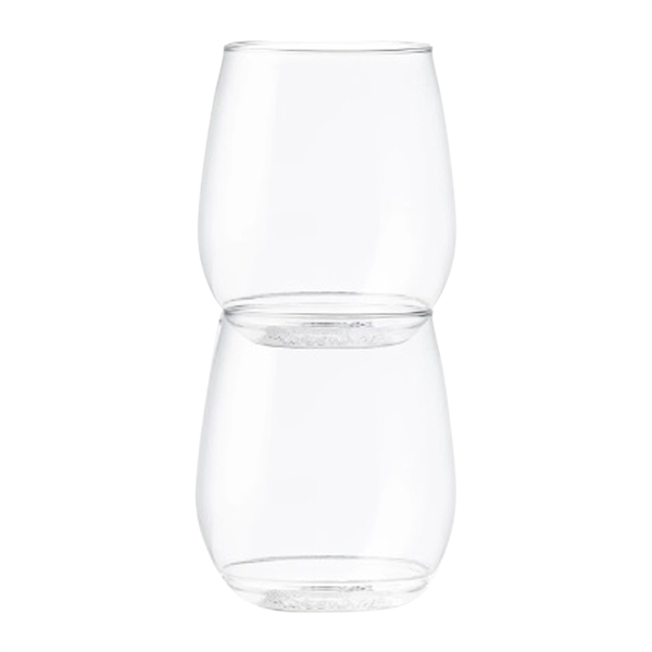 14oz. Stemless Plastic Wine Glass - 14oz. Stemless Plastic Wine Glass - Image 1 of 3
