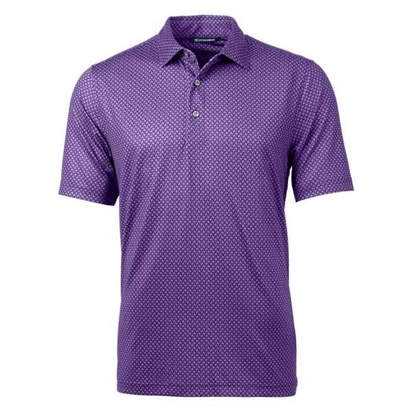 Cutter & Buck Pike Banner Print Stretch Mens Polo - Cutter & Buck Pike Banner Print Stretch Mens Polo - Image 0 of 7