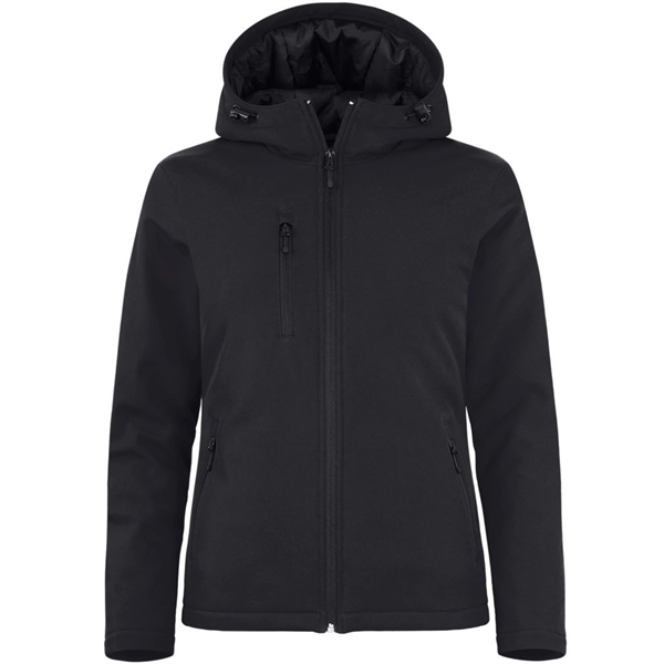 Clique Equinox Insulated Softshell Womens Full Zip Hooded...