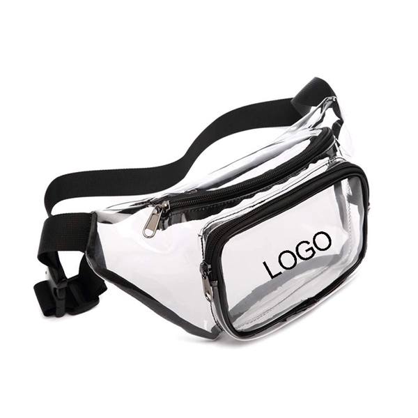 10" Clear Fanny Pack - 10" Clear Fanny Pack - Image 0 of 2