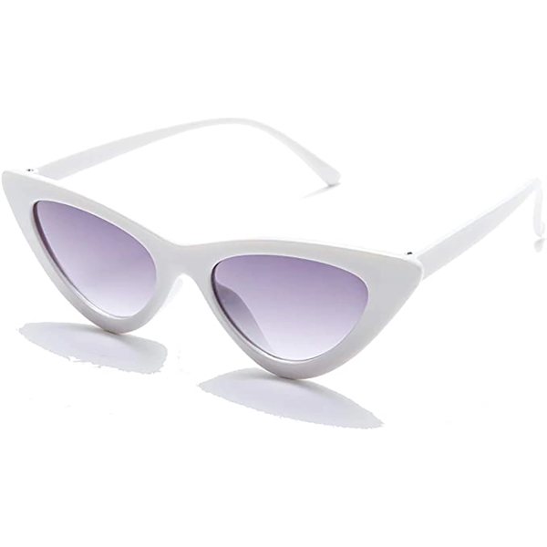 Triangular Cat Eye Sunglasses - Triangular Cat Eye Sunglasses - Image 5 of 6