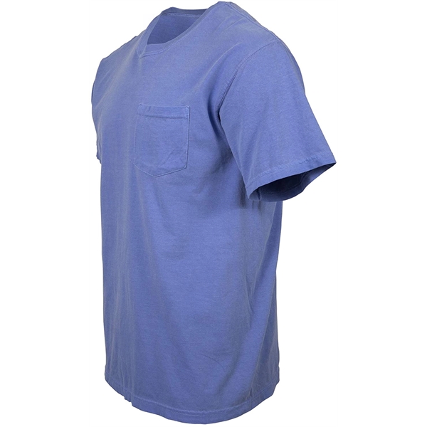Comfort Colors Men's Adult Short Sleeve Pocket Tee - Comfort Colors Men's Adult Short Sleeve Pocket Tee - Image 1 of 3