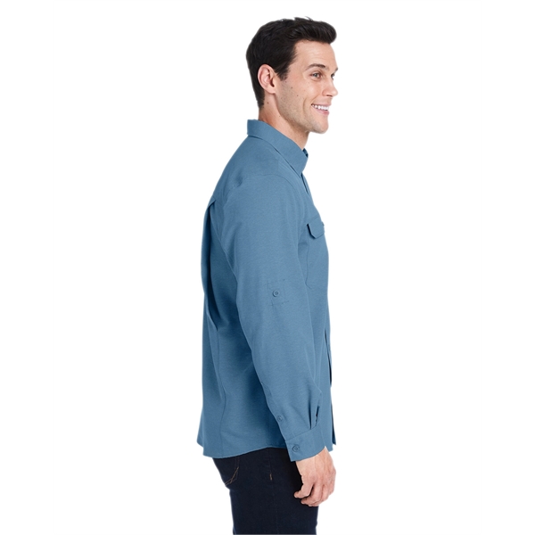 Dri Duck Men's Crossroad Woven Shirt - Dri Duck Men's Crossroad Woven Shirt - Image 9 of 14