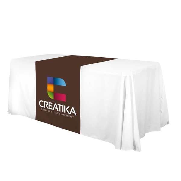 28"  LazerLine Table Runner Full-Color Front Only - 28"  LazerLine Table Runner Full-Color Front Only - Image 2 of 28