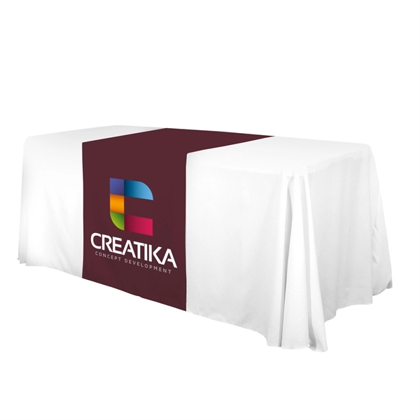 28"  LazerLine Table Runner Full-Color Front Only - 28"  LazerLine Table Runner Full-Color Front Only - Image 3 of 28