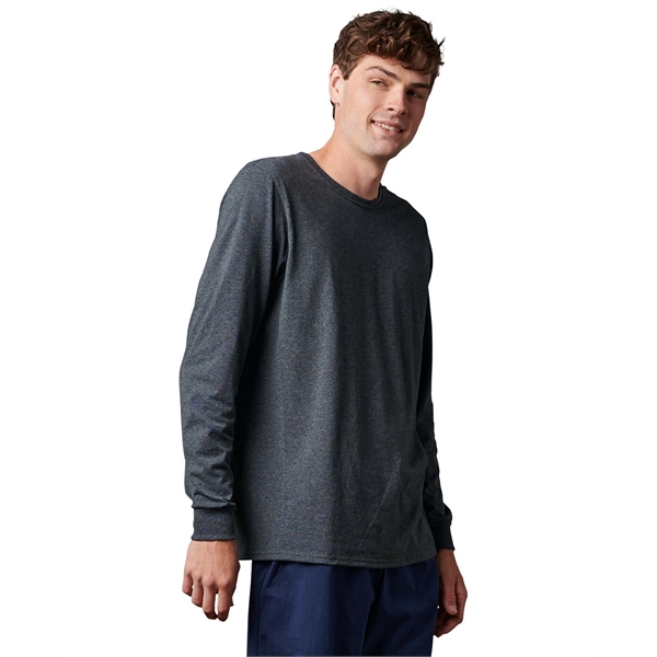 Russell Athletic Unisex Cotton Classic Long-Sleeve T-Shirt - Russell Athletic Unisex Cotton Classic Long-Sleeve T-Shirt - Image 9 of 29