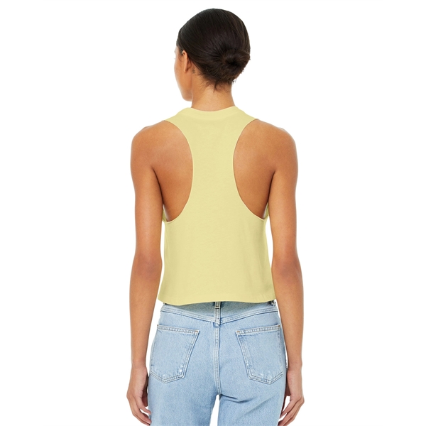 Bella + Canvas Ladies' Racerback Cropped Tank - Bella + Canvas Ladies' Racerback Cropped Tank - Image 35 of 116