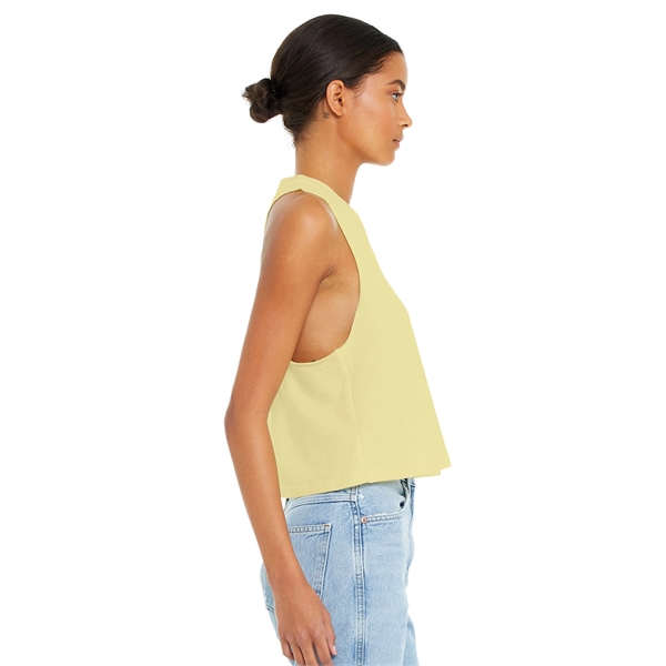 Bella + Canvas Ladies' Racerback Cropped Tank - Bella + Canvas Ladies' Racerback Cropped Tank - Image 36 of 116