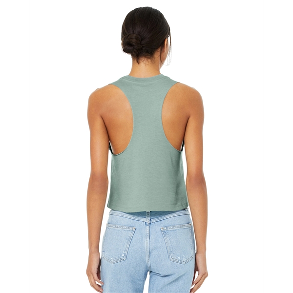 Bella + Canvas Ladies' Racerback Cropped Tank - Bella + Canvas Ladies' Racerback Cropped Tank - Image 37 of 116