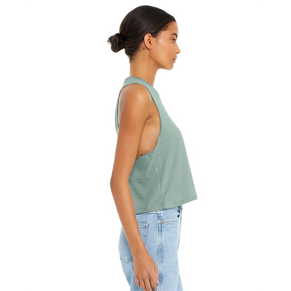 Bella + Canvas Ladies' Racerback Cropped Tank - Bella + Canvas Ladies' Racerback Cropped Tank - Image 38 of 116