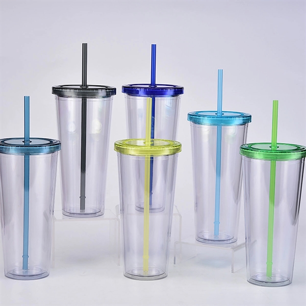 Beverage Double-Walled Transparent Cup - Beverage Double-Walled Transparent Cup - Image 9 of 9