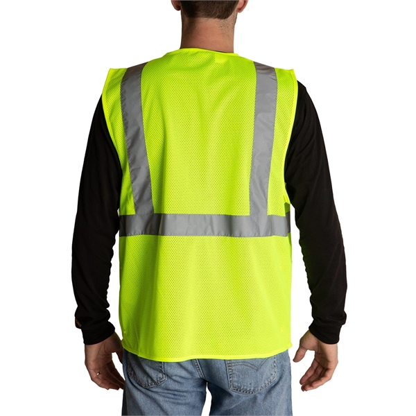 Berne Adult Hi-Vis Class 2 Economy Vest - Berne Adult Hi-Vis Class 2 Economy Vest - Image 1 of 4