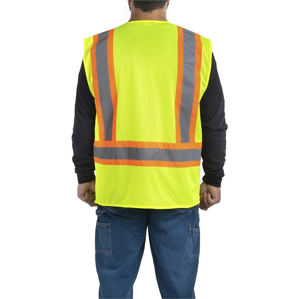 Berne Adult Hi-Vis Class 2 Multi-Color Vest - Berne Adult Hi-Vis Class 2 Multi-Color Vest - Image 1 of 4